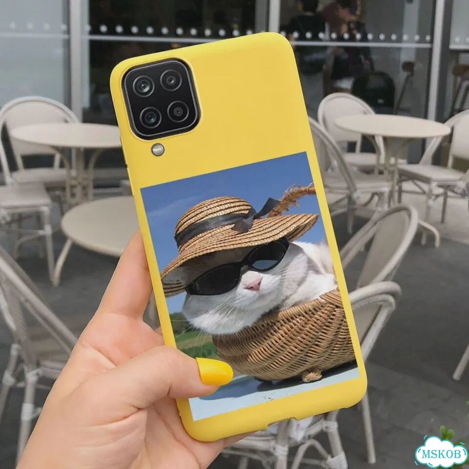 Чехол для телефона Samsung Galaxy A12, чехол 6,5 дюйма, 2020, мягкий силиконовый защитный чехол из т фото 7