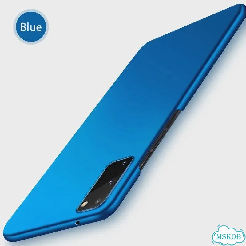 Чехол Samsung Galaxy S21 Plus Синий, матовый фото 1