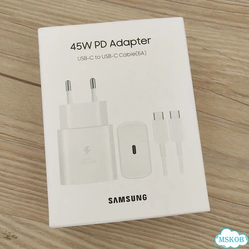 Зарядное устройство Samsung 45W PD, White EU Set фото 1