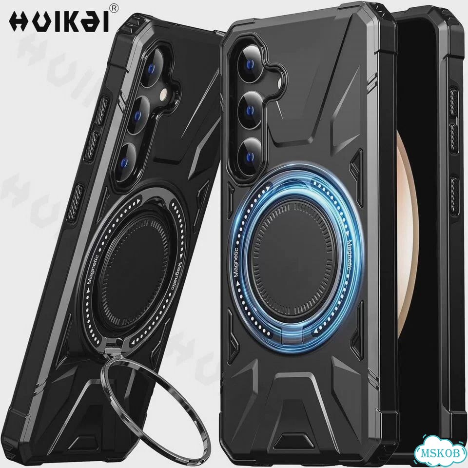 Чехол Samsung Galaxy A54 Alpine Green с кольцом фото 2