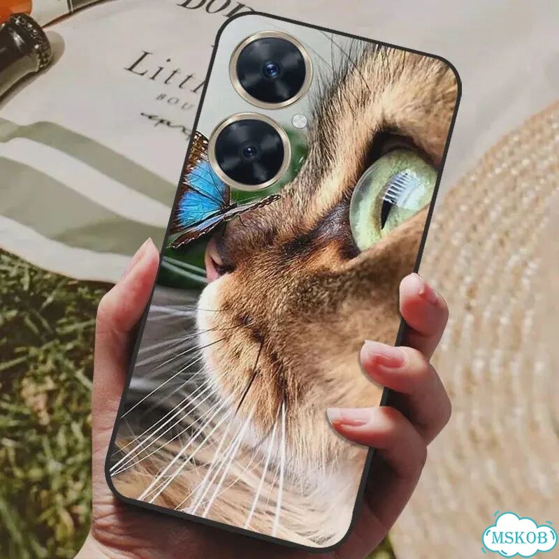Чехол для Huawei Nova 11i Nova 11i 11i Black Wolf, мягкая силиконовая задняя крышка из тпу для 18 фото 3