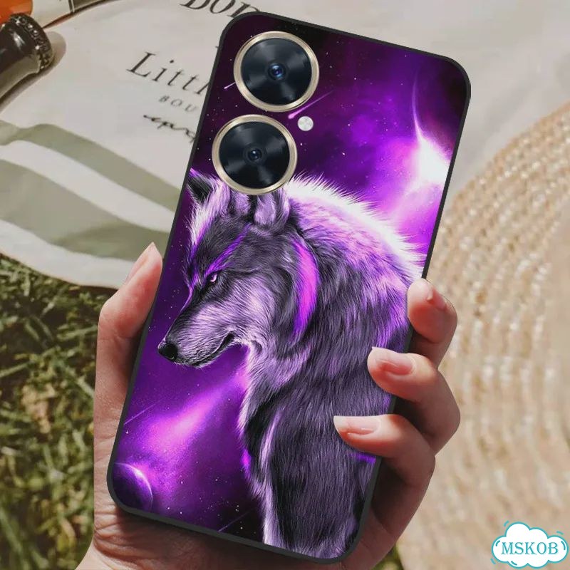 Чехол для Huawei Nova 11i Nova 11i 11i Black Wolf, мягкая силиконовая задняя крышка из тпу для 18 фото 5