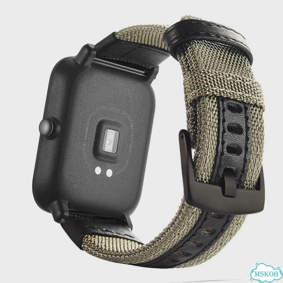 Ремешок черный для Amazfit GTS 2/2e/Mini/GTR фото 3