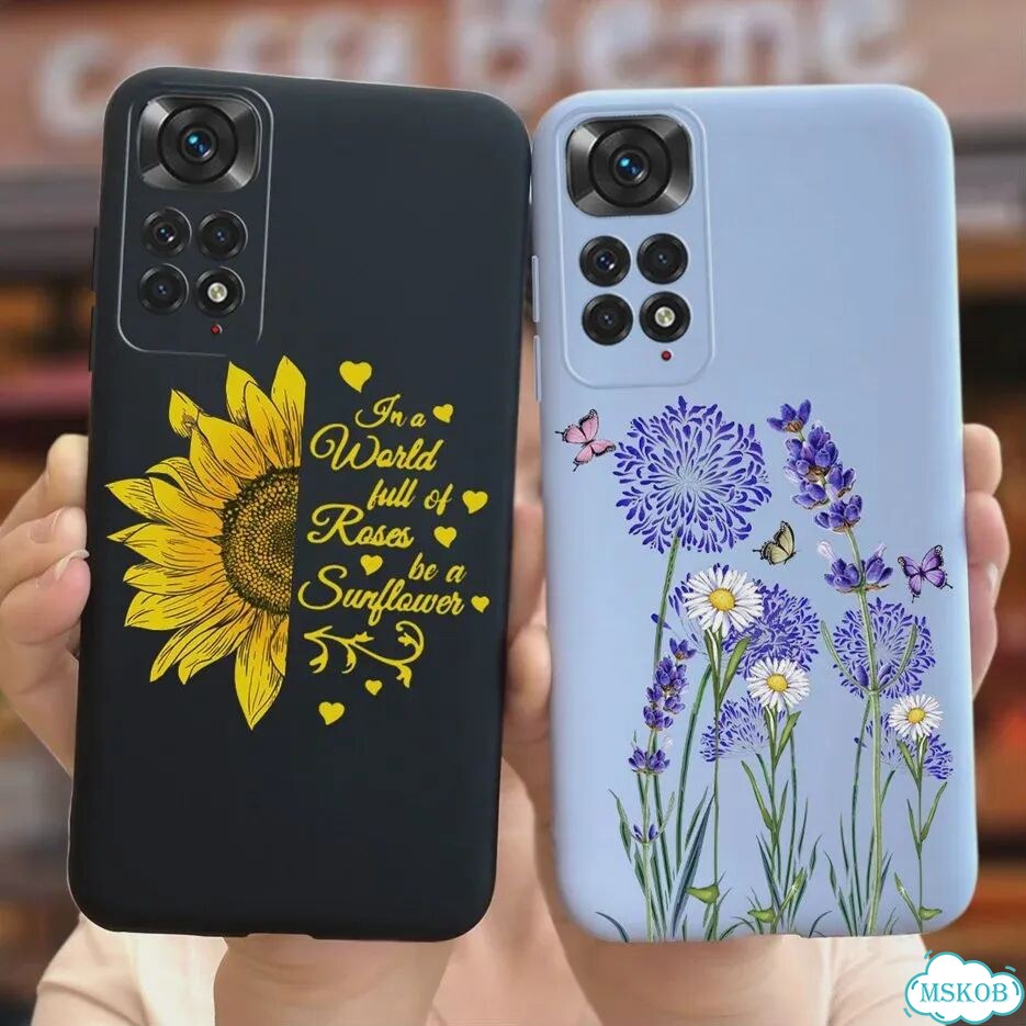 Милый чехол с рисунком для Xiaomi Redmi Note 11, чехол для Redmi Note 11 S, мягкий чехол для телефон фото 7