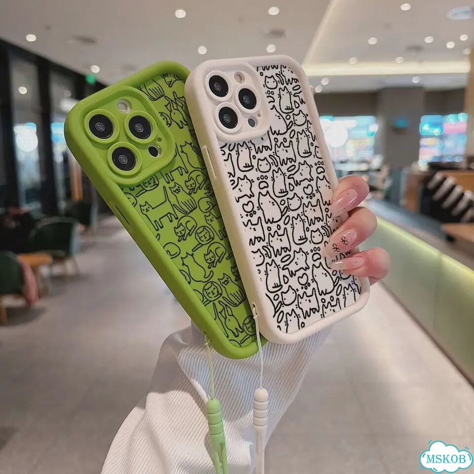 Модный чехол для телефона с котом и черным котенком для Xiaomi Красный, tyjh-106ZTY1323A1, Redmi 10C фото 6