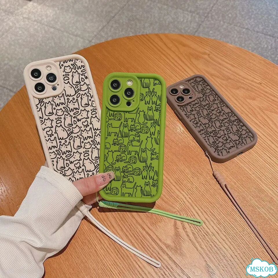 Модный чехол для телефона с котом и черным котенком для Xiaomi Красный, tyjh-106ZTY1323A1, Redmi 10C фото 7