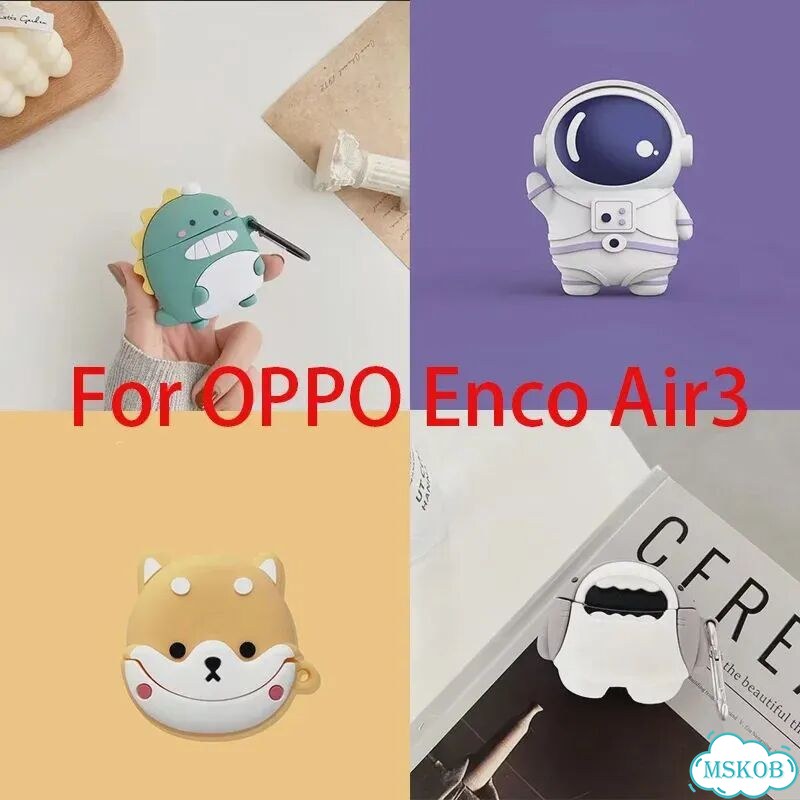 Чехол для наушников oppo Enco Air3, белый фото 2