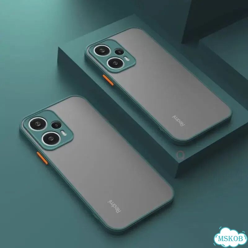 Poko X5pro Skin Feel Матовый полупрозрачный жесткий чехол для Xiaomi Mi Poco Midnight Green, Poco X5 фото 1