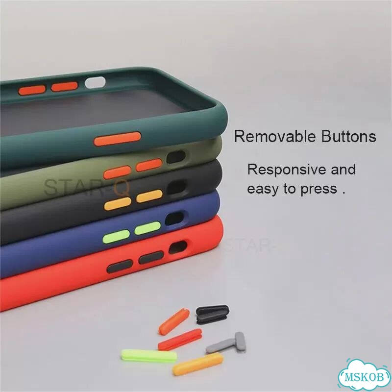 Poko X5pro Skin Feel Матовый полупрозрачный жесткий чехол для Xiaomi Mi Poco Midnight Green, Poco X5 фото 6