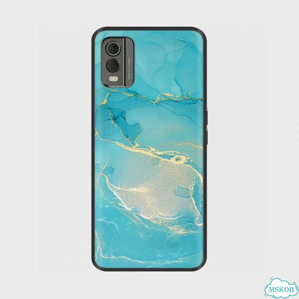 Для Nokia C32 4G чехол мягкий окрашенный черный силиконовый бампер Fundas Coque для nokia C32 NokiaC фото 5