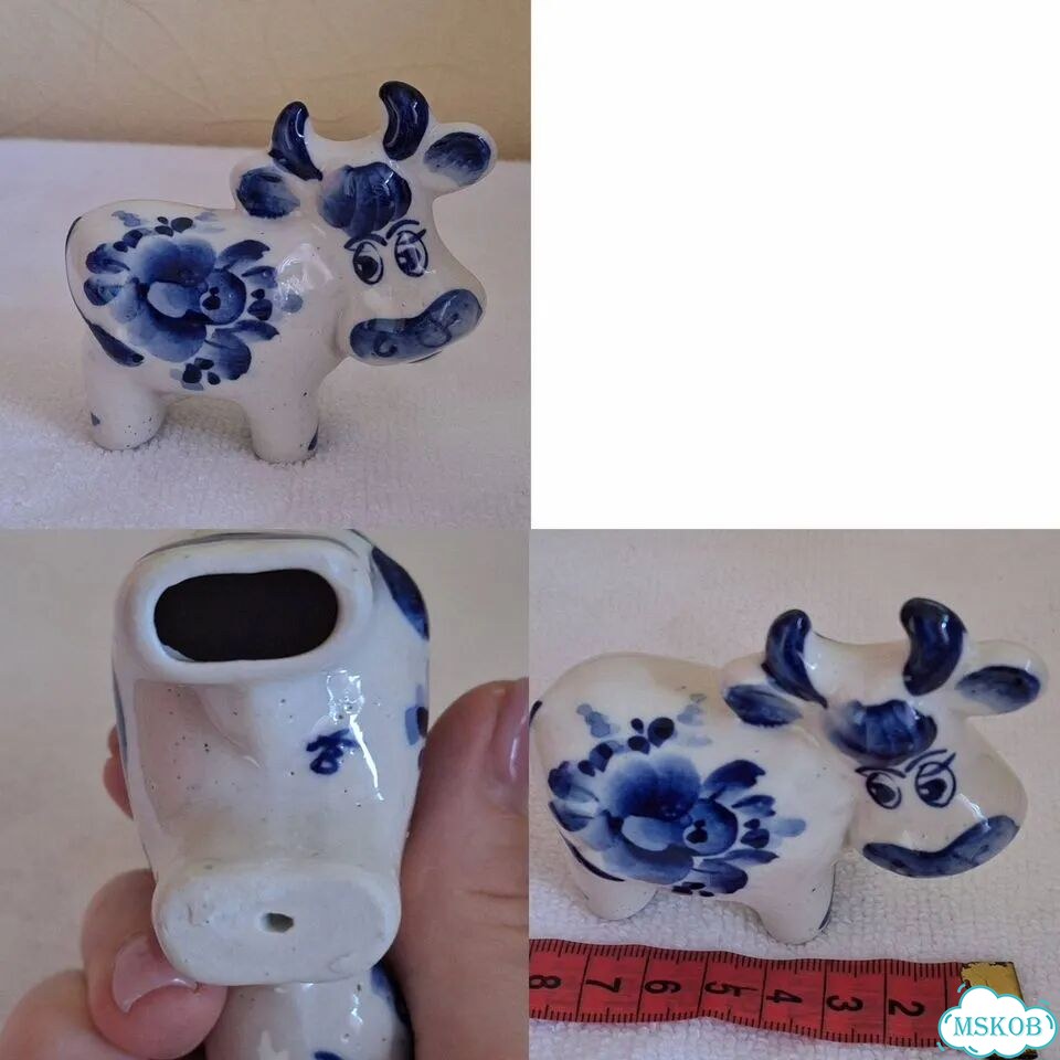 Статуэтка фарфор, гжель фото 2