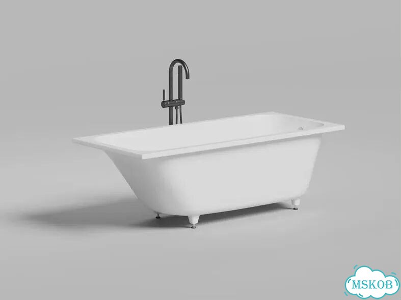Ванна Salini orlanda S-sense 102017M 170x75 белая фото 7