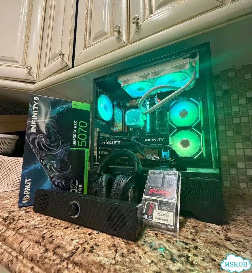 Ryzen 7800X3D, RTX 5070, DDR5 32 Gb Игровой пк фото 1