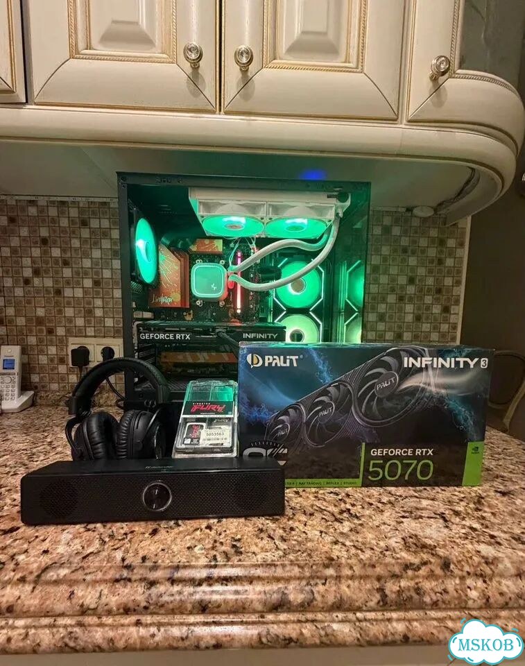 Ryzen 7800X3D, RTX 5070, DDR5 32 Gb Игровой пк фото 3
