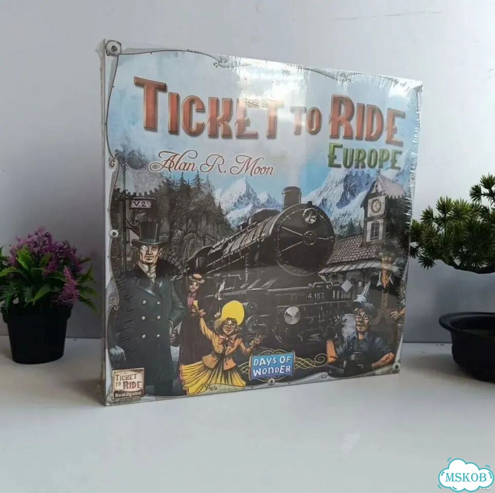 Игра ticket to ride билет на поезд Европа фото 1