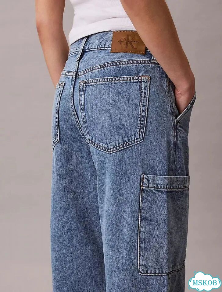 Джинсы широкие Calvin Klein 31RG фото 4