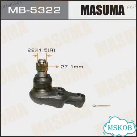Опора шаровая masuma MB5322 фото 1