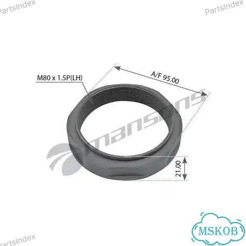Гайка ступицы mansons 100013 фото 3