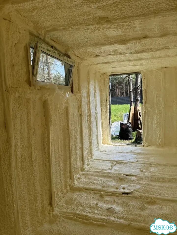 Утепление ППУ мансарды, чердака, кровли фото 6