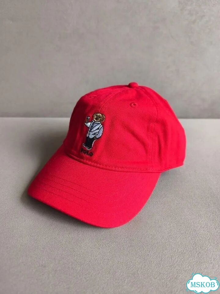 Кепка Polo Bear Красная фото 1