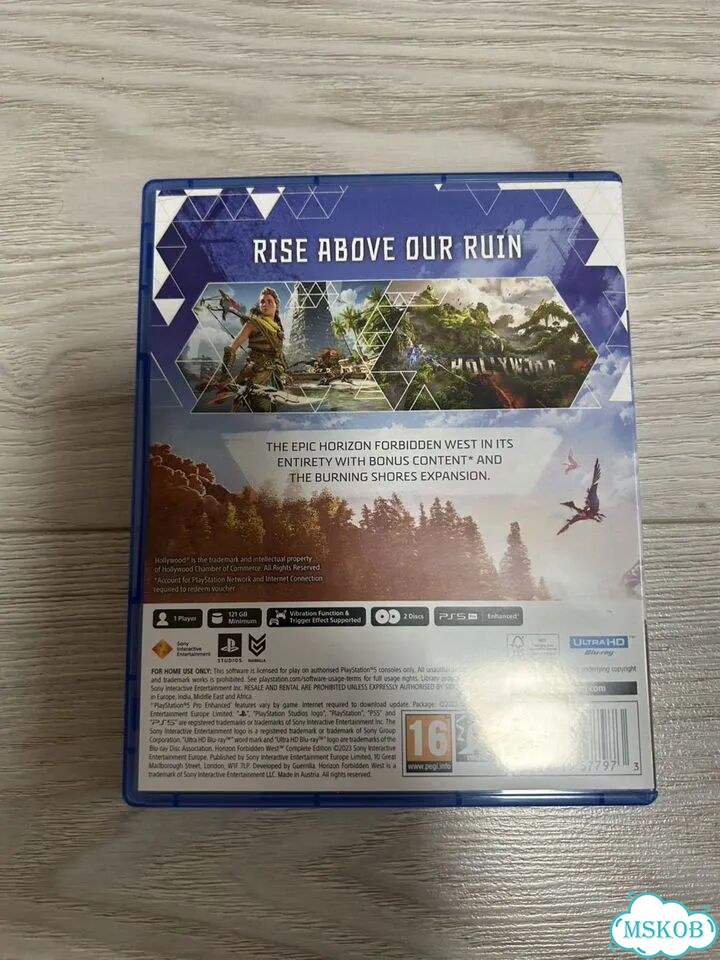 Horizon forbidden west ps5 диск фото 2