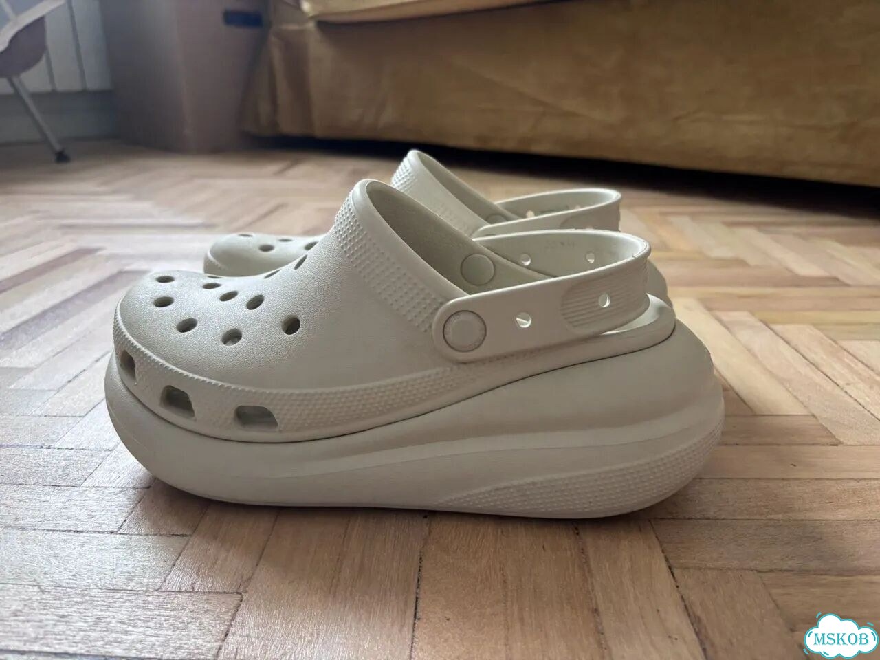 Crocs женские на платформе 38 фото 2