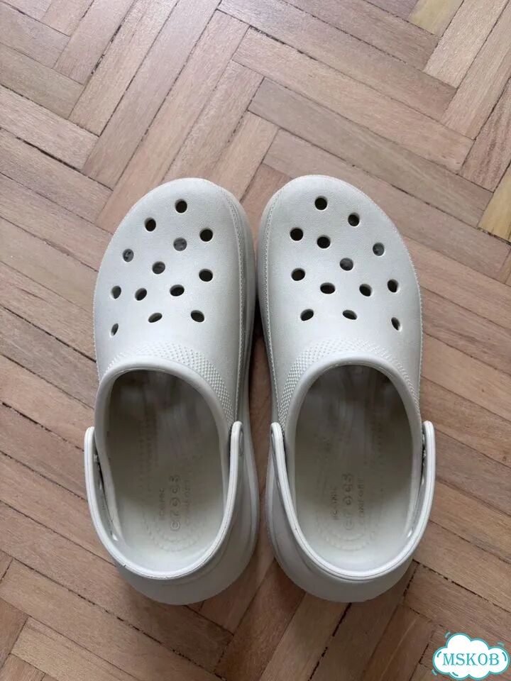 Crocs женские на платформе 38 фото 3