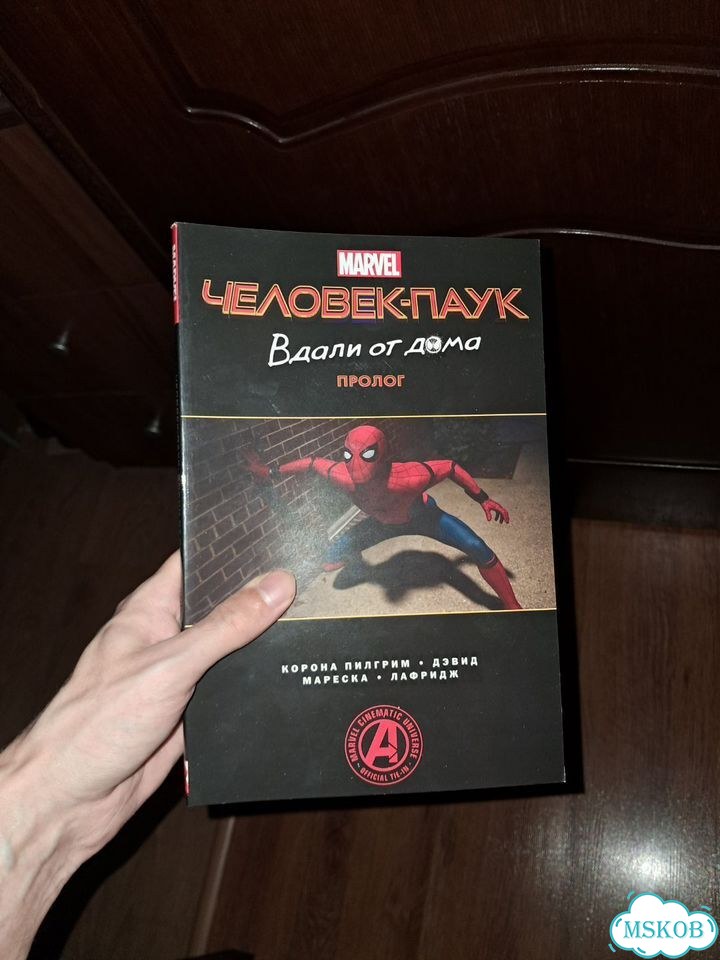 Комикс Marvel Человек Паук Вдали от дома фото 1