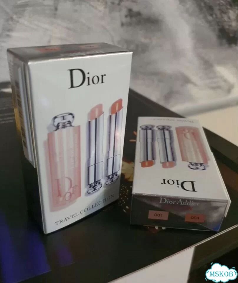 Блеск для губ Dior тон 001-004 на подарок фото 2