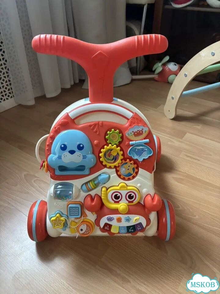 Ходунки каталка BabyGo со столиком фото 2