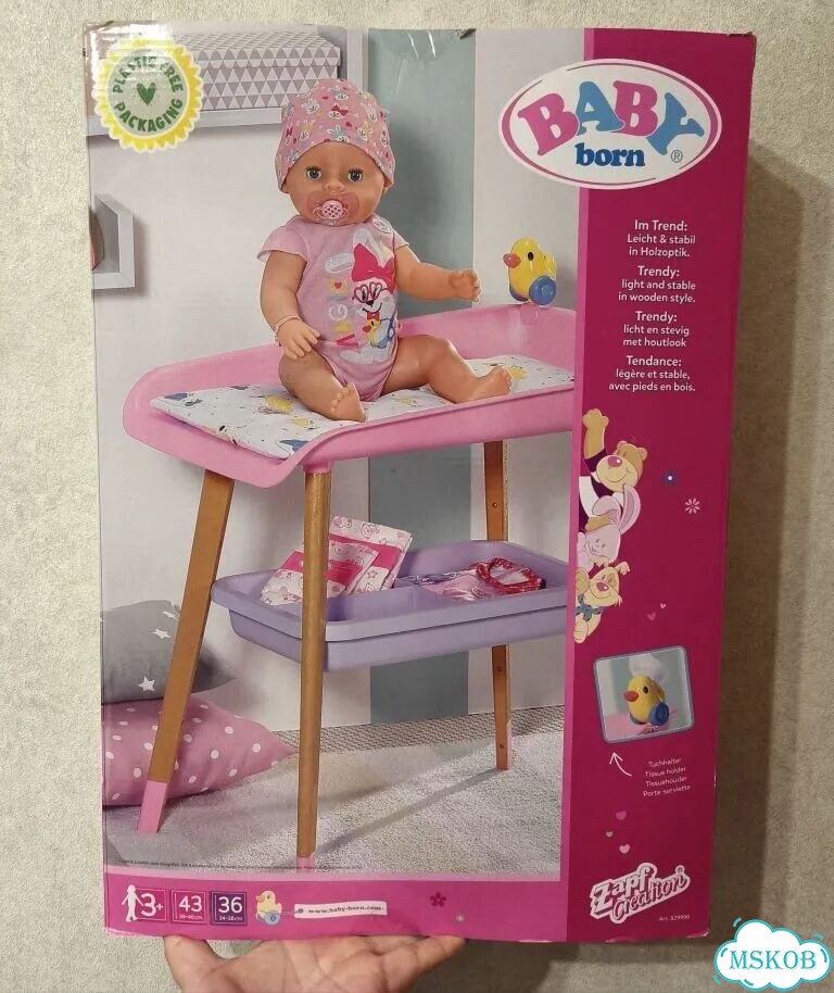 Аксессуар для кукол baby born стол фото 3