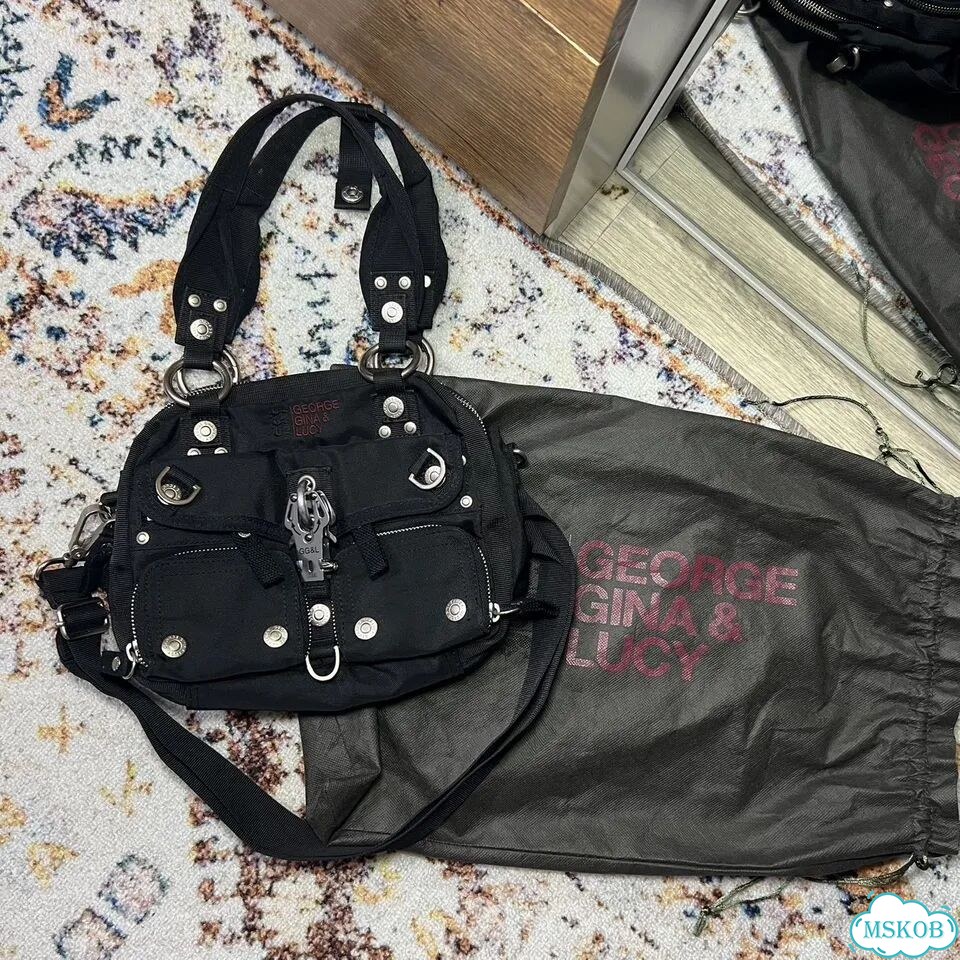Сумка george gina lucy ggl babybabyan black bag фото 2
