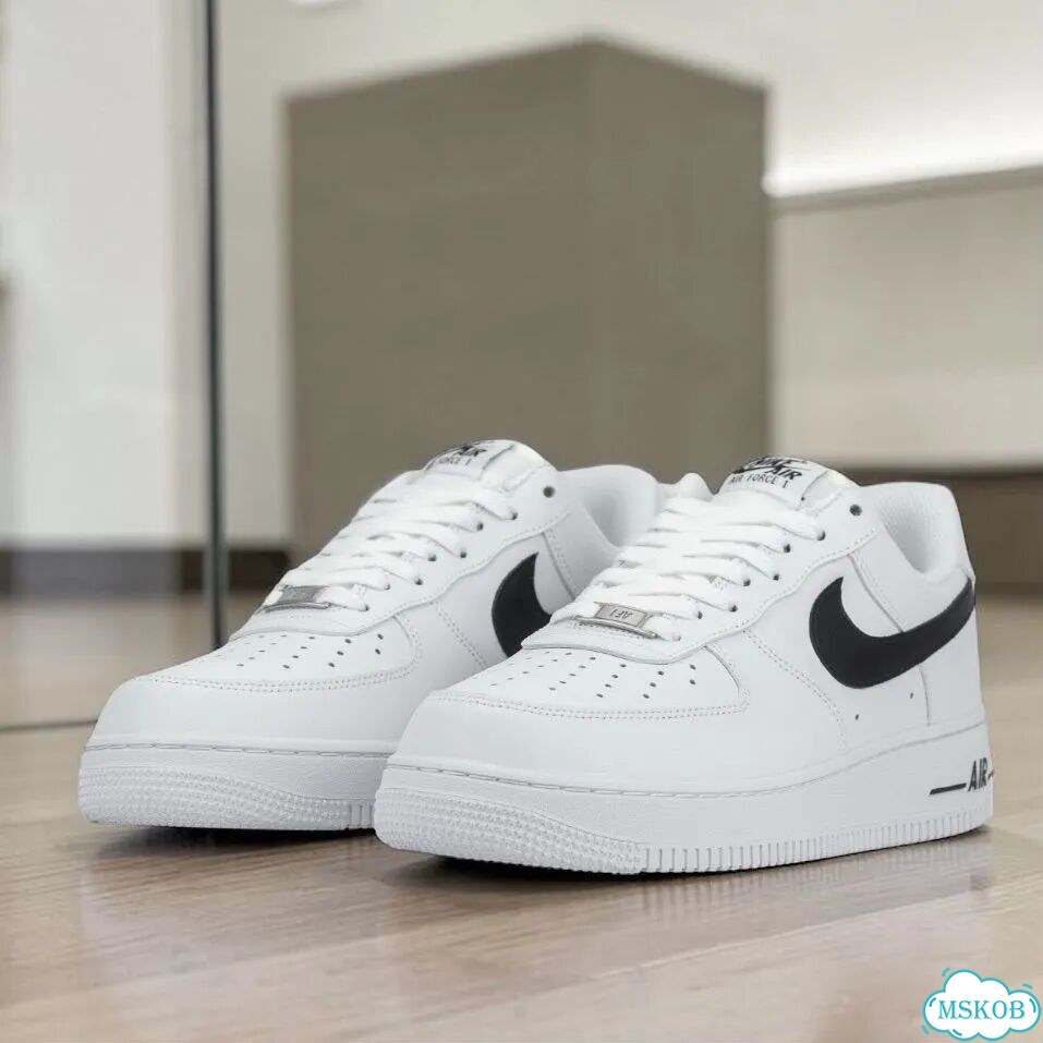 Кроссовки Nike Air Force 1 Low White / Black фото 2
