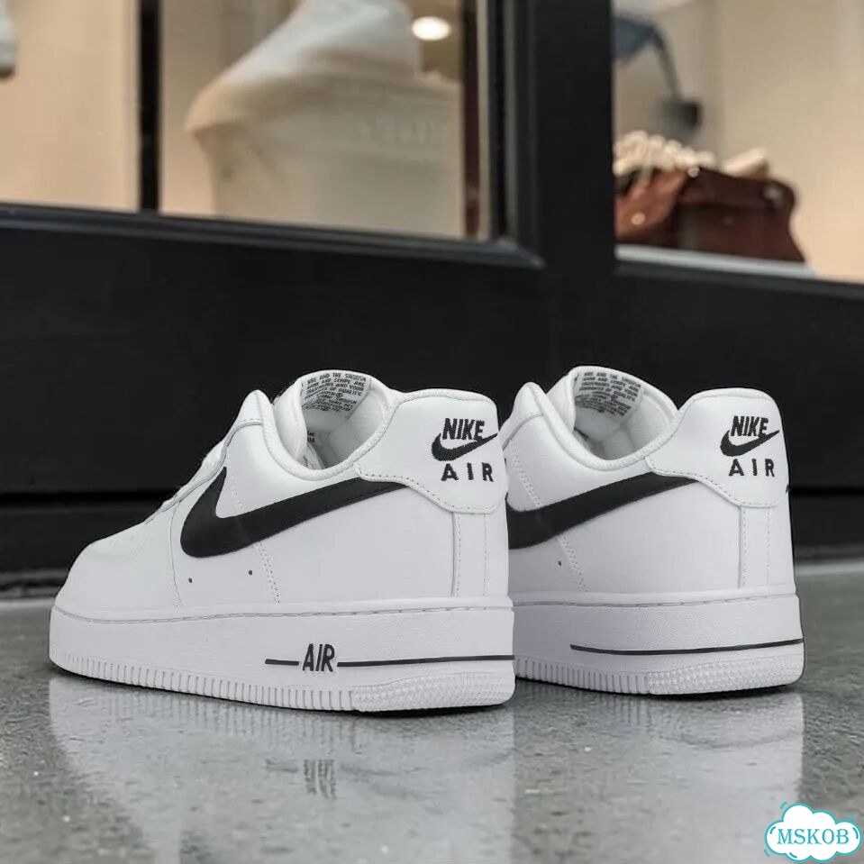 Кроссовки Nike Air Force 1 Low White / Black фото 3