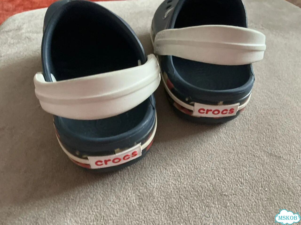 Crocs детские синие оригинал р 6/7 фото 5