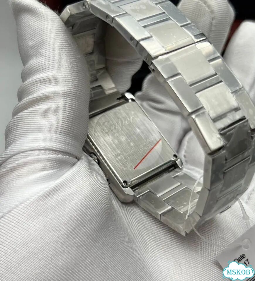 Часы Cartier Tank quartz фото 7