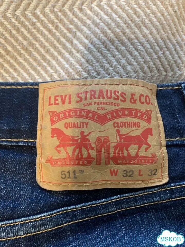 Джинсы мужские levis 511 фото 4