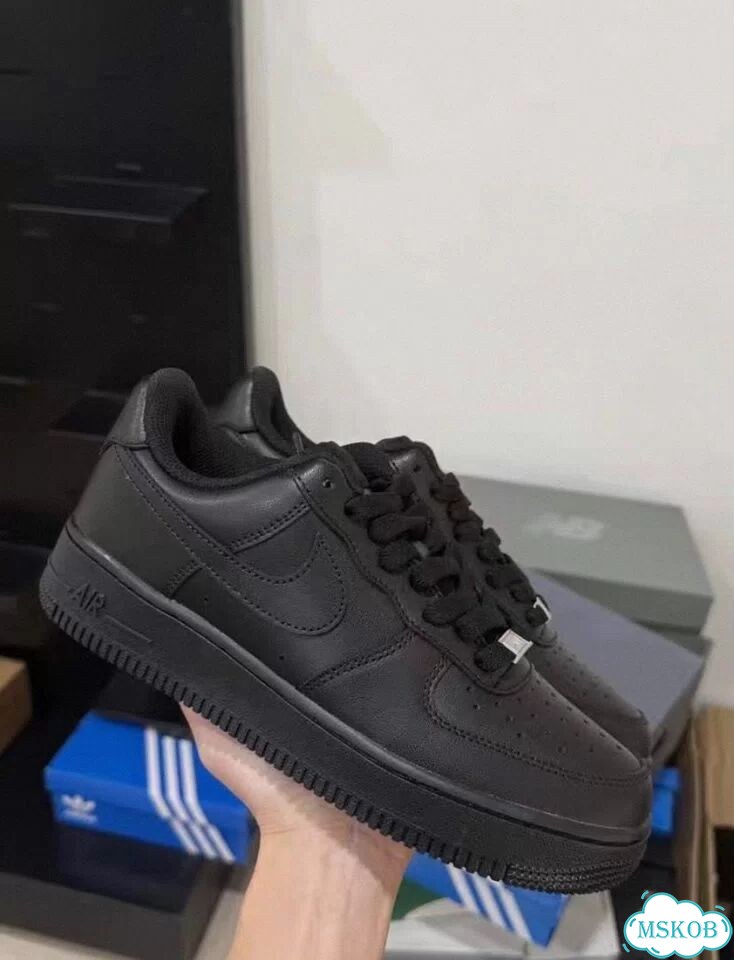 Nike Air Force 1 Low Black Оригинал фото 1