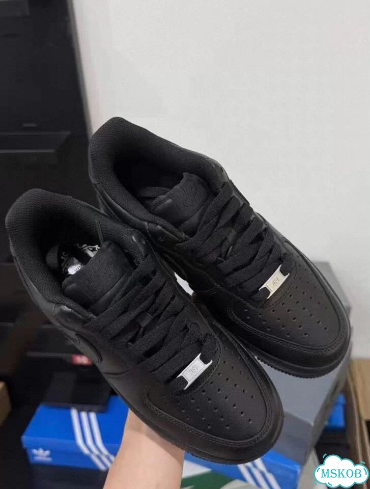 Nike Air Force 1 Low Black Оригинал фото 2