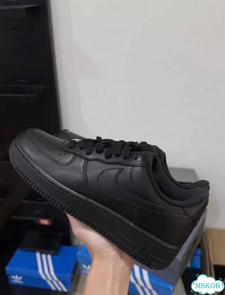 Nike Air Force 1 Low Black Оригинал фото 3
