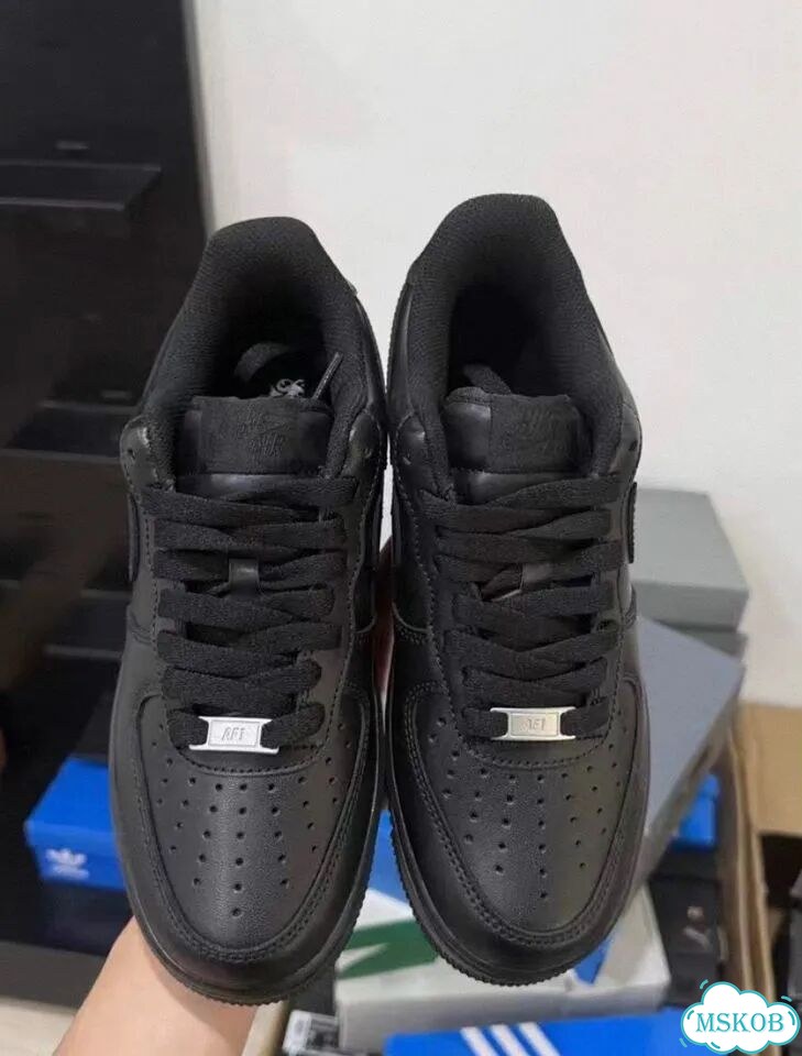 Nike Air Force 1 Low Black Оригинал фото 5