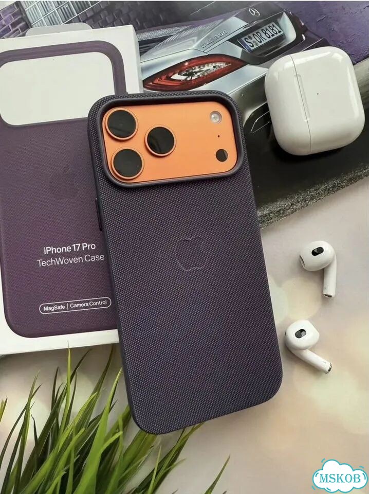 Чехол на iPhone 17 pro max techwoven Фиолетовый фото 1
