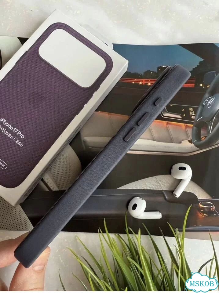 Чехол на iPhone 17 pro max techwoven Фиолетовый фото 4