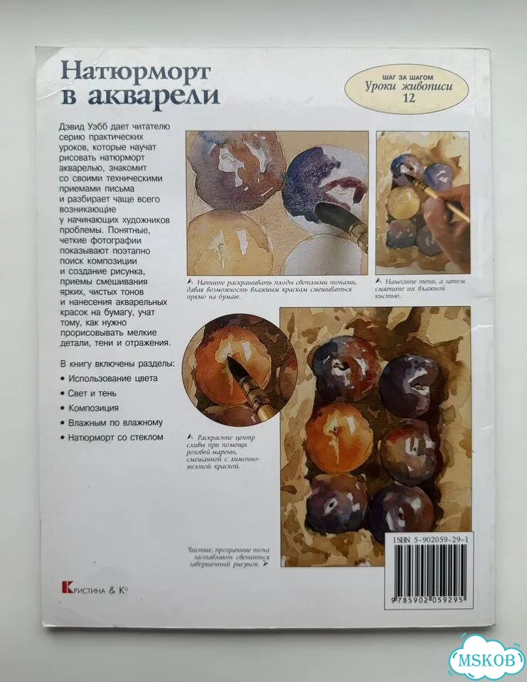 Дэвид Уэбб “Натюрморт в акварели” фото 3