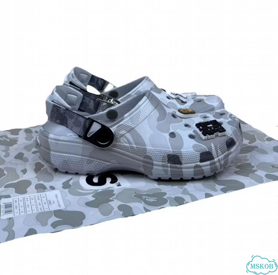 Crocs x bape фото 2