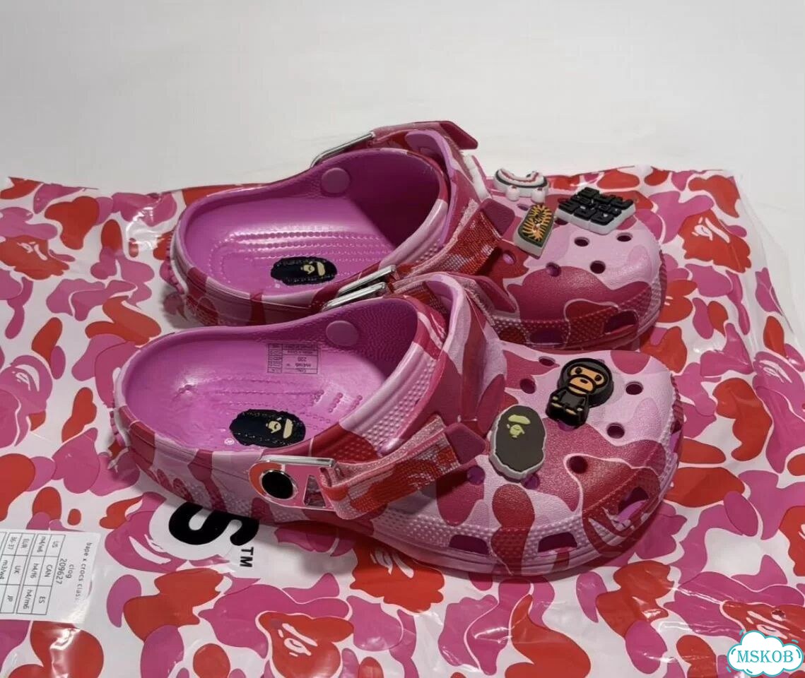 Crocs x bape фото 3