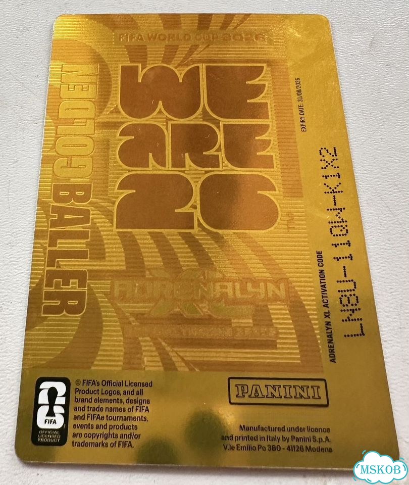 Карточка роналду panini чм 2026 фото 2