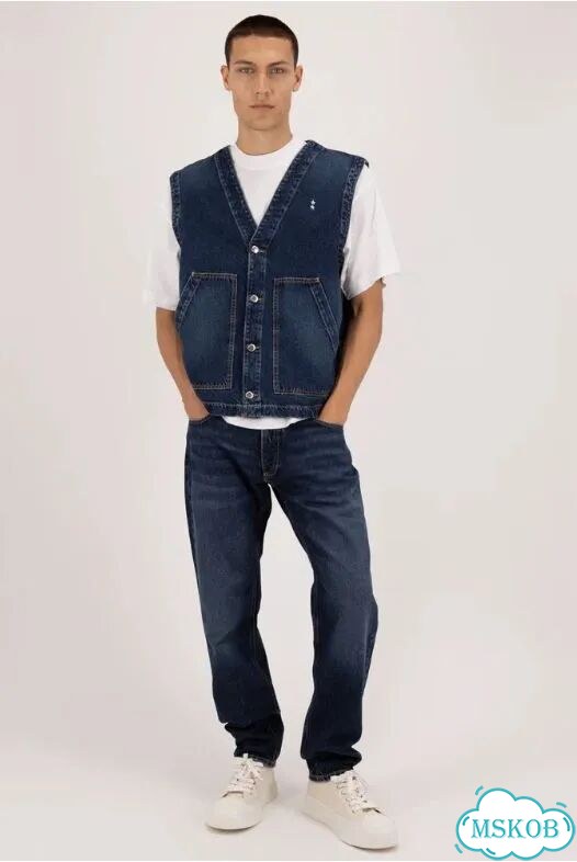 Мужские джинсы синие Icon Denim LA фото 2