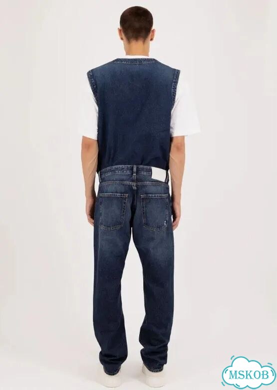 Мужские джинсы синие Icon Denim LA фото 3