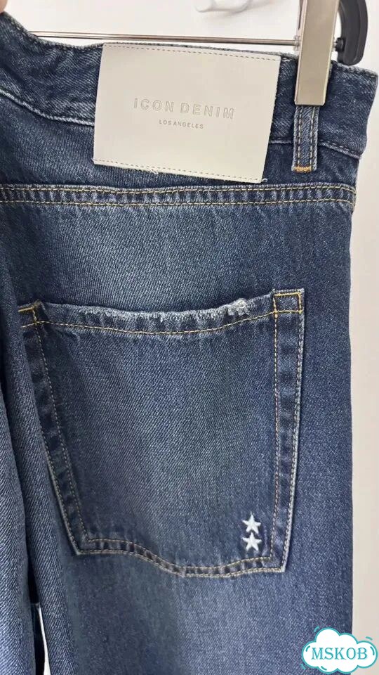 Мужские джинсы синие Icon Denim LA фото 5